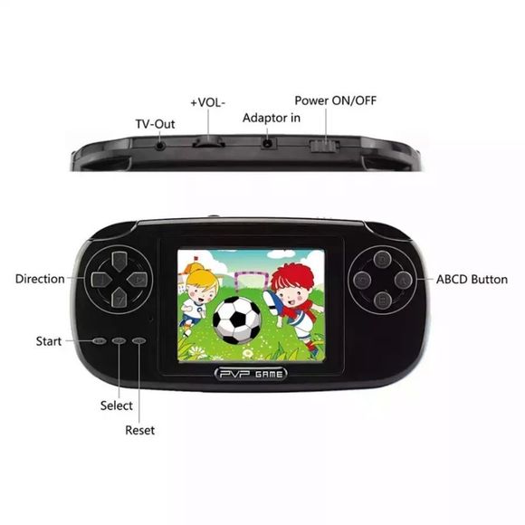 Mini Handheld 3.0 Inch Video Game Console - Picture 2 of 9